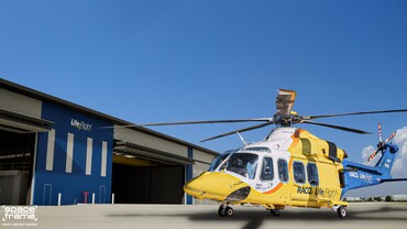 Take off for LifeFlight Australia Hangar | Spaceframe